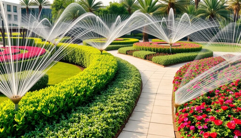 شبكة ري اتوماتيك