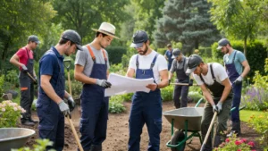 تنسيق حدائق منزلية