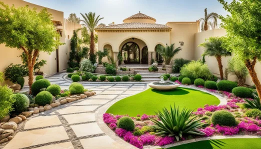 أفكار تنسيق حدائق منزلية بالكويت